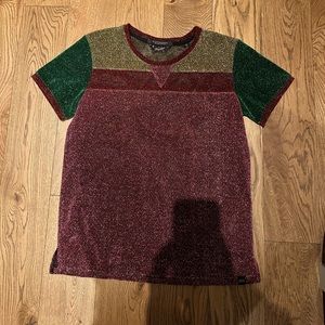 Scotch & Soda glitter top (collaboration)